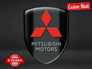 Mitsubishi Autocollants Logo Perso Résistants Édition Limitée